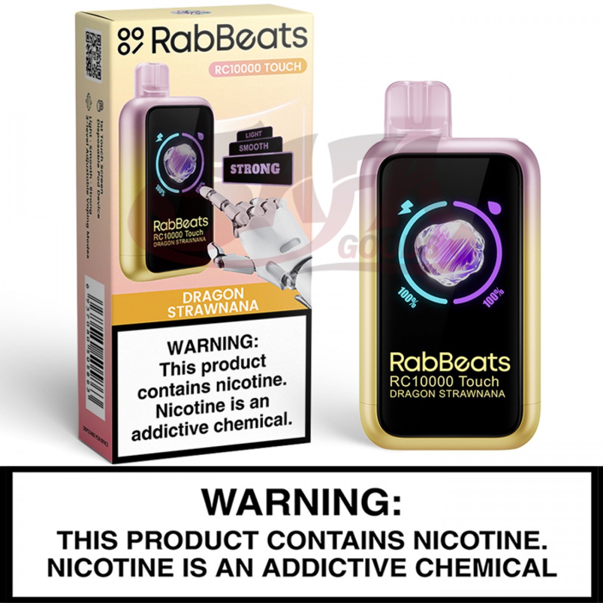 Rabbeats - RC10,000 TOUCH Disposable Vapes Display [5PC]